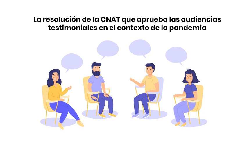 Resolución CNAT Audiencias testimoniales