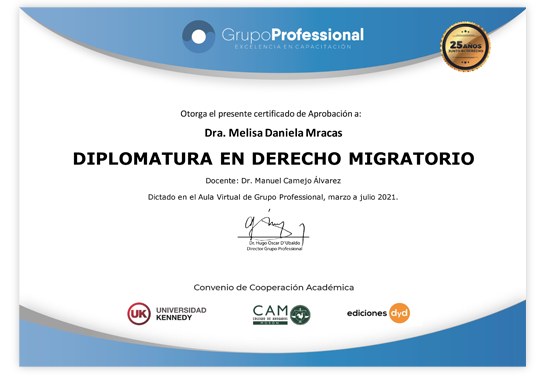 Certificado Grupo Professional